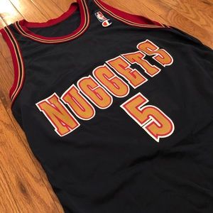 Jalen Rose Denver Nuggets Champion Jersey